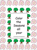 Coloring Sheets for the Seasons