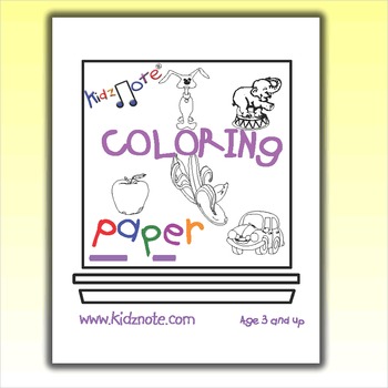 Preview of Printable and Digital Coloring Sheets with Traceable Alphabets by Kidznote