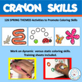 Coloring Skills  SPRING Themed