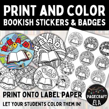 Let's Color! Sticker Book