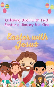 Preview of Coloring book - Easter with Jesus