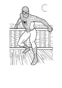 Spiderman Coloring Book - 805219457405