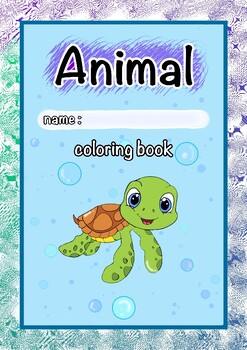 Preview of Coloring book , art , drawing , animal