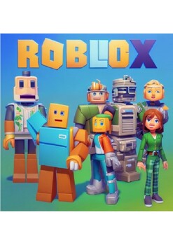 Preview of Coloring book for children Roblox