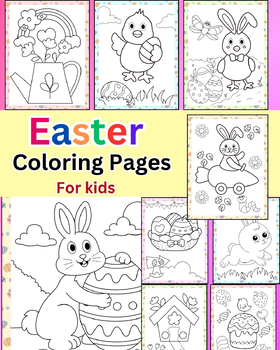Preview of Coloring pages for kids| Seasonal coloring activity for kids