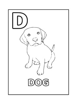 Coloring pages for the alphabet Online phonics ABC Letters in Literacy ...