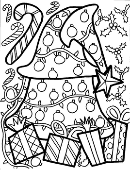 Coloring with Cooper Christmas - Coloring Book by David Whitney JR