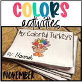 Thanksgiving Activities- Colors Activities