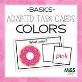 Colors Adapted Task Cards