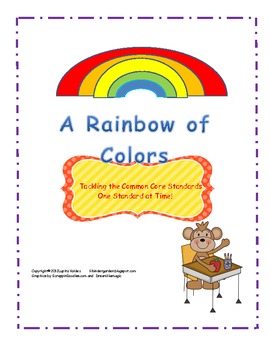Preview of Colors All Around (Dual Language)!