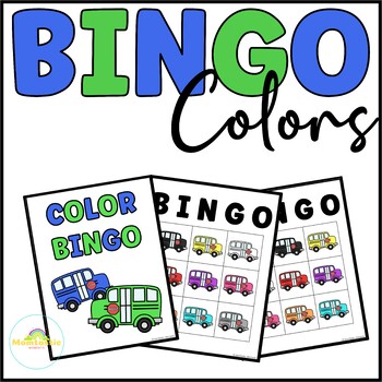 Preview of Colors Bingo Activity Game 30 Different Bingo Cards