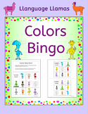 Colors Bingo for EFL ESL EAL MFL