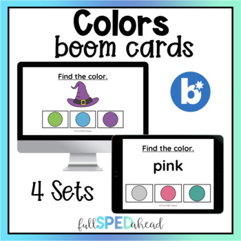 Preview of Colors Boom™ Cards Activity