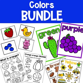 Preview of Colors Bundle for Preschool and Kindergarten