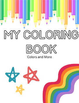 Preview of Colors Coloring Pages Bundle
