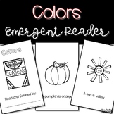 Colors Emergent Reader