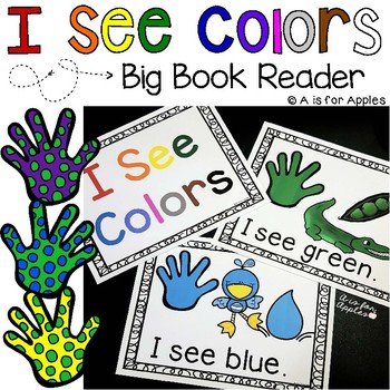 Preview of Colors: Emergent Reader Book