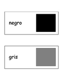 Colors Flash Cards in Spanish