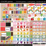 Colors Games - a 7 part colors recognition and reading set