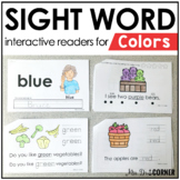 Colors Interactive Sight Word Reader Bundle | Color Activi