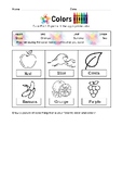 Colors-Kindergarten Worksheet