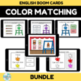 Colors Matching Boom Card and Printable Activity Bundle