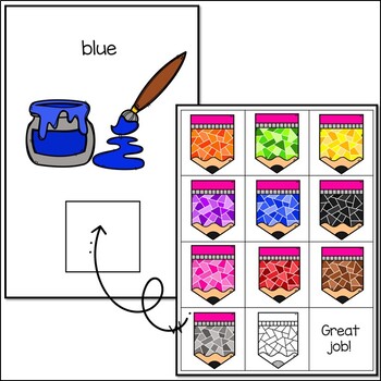 Colors (Pencils)- Adapted Book by Diana T Sylvander | TpT