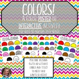 Toddler Busy Binder-Poster-Interactive Activity-COLORS-Hom