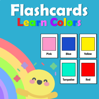 Preview of Colors Posters / Colors Flashcards - Learn Colors 
