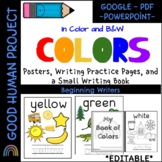 Colors-Practice Writing Color Words | Posters-MiniBooks-Pr