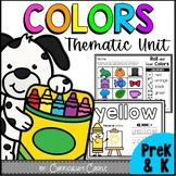 Colors Thematic Unit: Color Activities and Printables