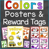 Colors Reward Tags & Color Posters Bundle Set