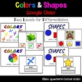 Colors & Shapes Activities - Google Slide
