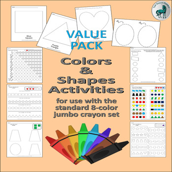 Preview of Colors & Shapes BUNDLE