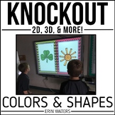 Colors & Shapes - KNOCKOUT - 2D Shapes, 3D Shapes, & Colors