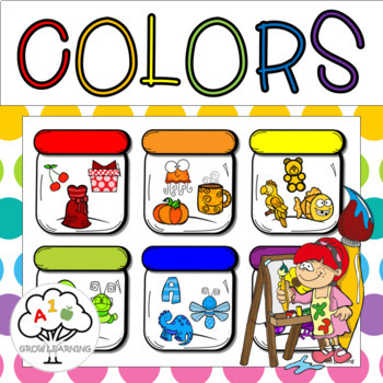 Preview of Free Colors Sorting Preschool Printable Activity