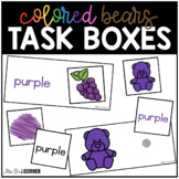 Colors Task Box | Matching Colors Task Boxes