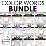 Colors and Color Words Worksheets and Activities Bundle | 
