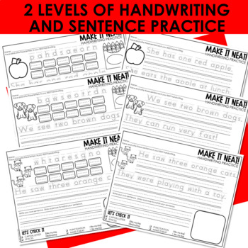 Handwriting - Make It Neat! Handwriting Practice, Instruction, and