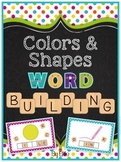Shapes and Colors Word Building Pack {Including Positional