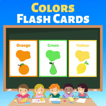 Color Flashcards - Teach Colors - FREE Printable Flashcards & Posters!