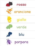 Colors in Italian ~ i colori ~ Classroom Display