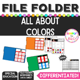 Colors l File Folder l Worksheets l Differentiated l Speci