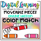 Colors matching - Digital ONLINE Google Classroom Distance