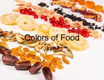 Preview of Colors of Food (Level 1)