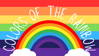 Preview of Colors of the Rainbow