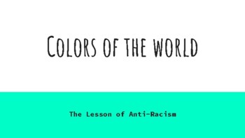 Preview of Diversity Lesson - Colors of the World