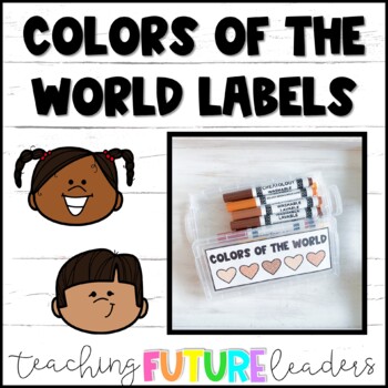 Colors of the World Labels by Teaching Future Leaders