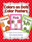 Colors on Dots - Color Word Posters