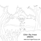 Colors song and coloring book!